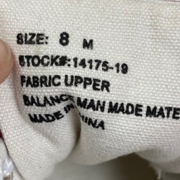 Jubilee USA Flag Slide On Sneakers, size 8 - Picture 12 of 12